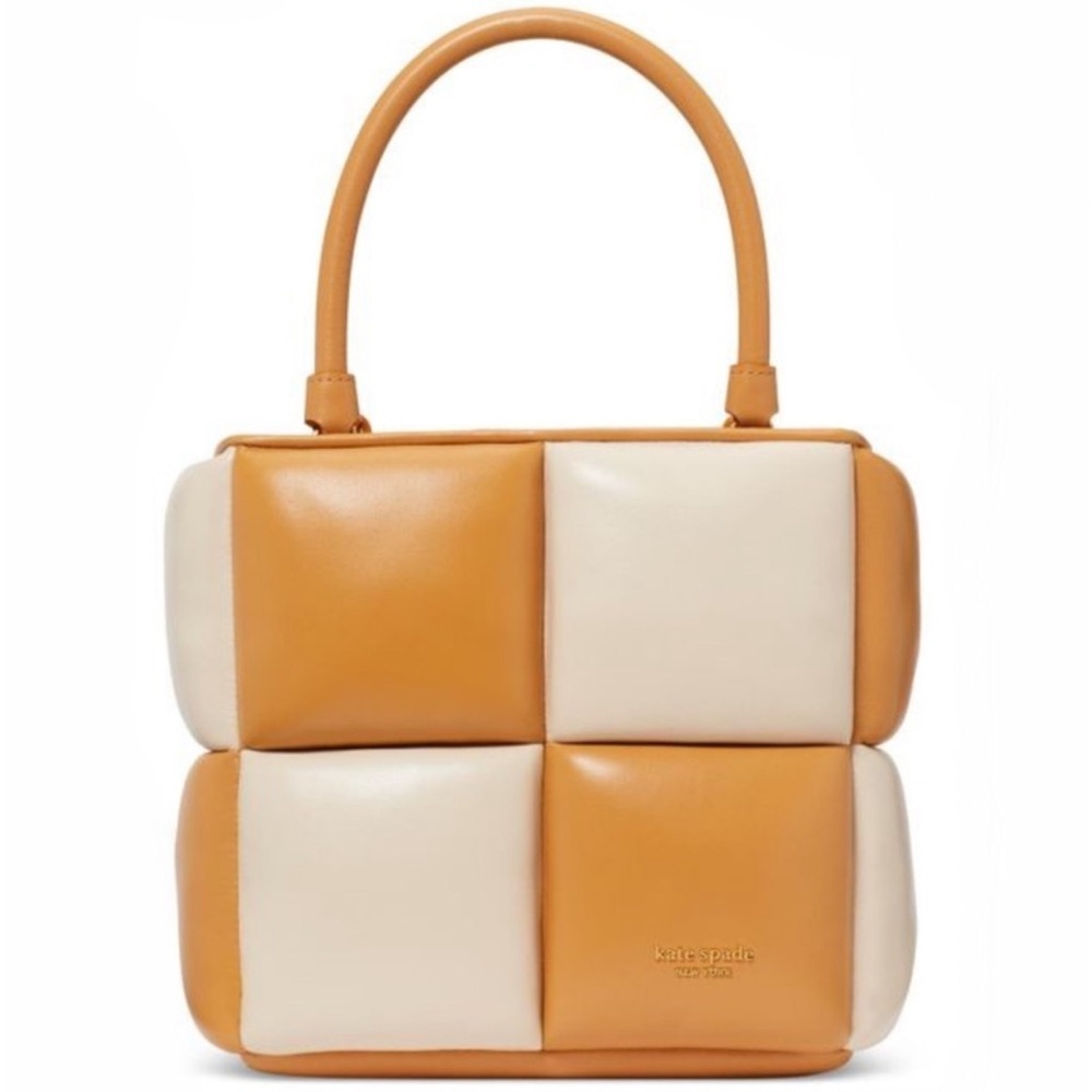 Kate Spade Boxy Colorblocked Tote Satchel Crossbody - Picture 13 of 13